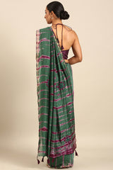 Bela - Mystique Chanderi Cotton Saree SKU EKS58