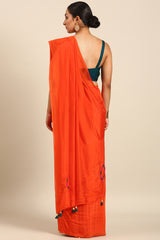 Palash - Sunset Glow Gajji Silk Saree SKU EKS60