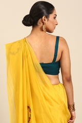 Soorajmukhi - Golden Hour Gajji Silk Saree SKU EKS57